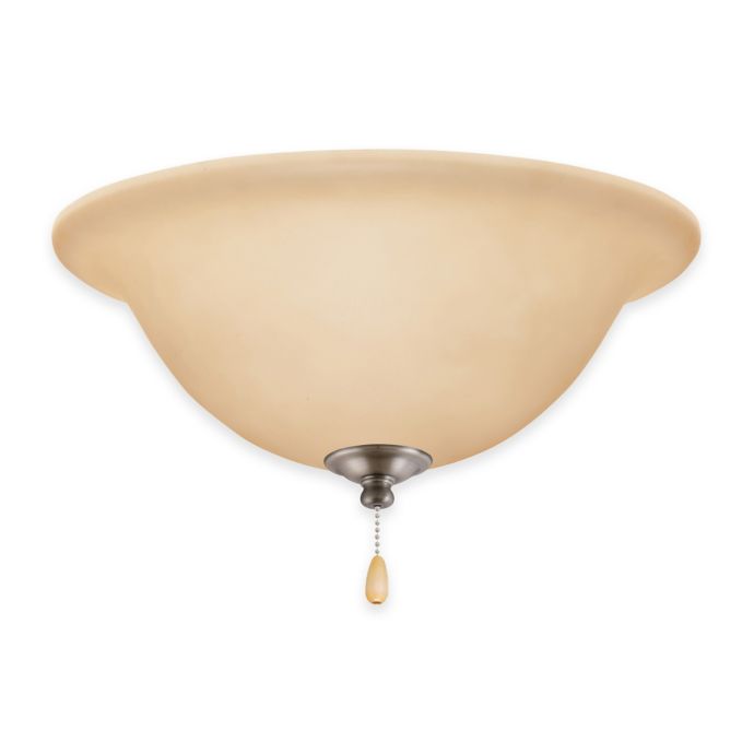 Emerson Amber Scavo Bowl Light Kit For Ceiling Fan Bed Bath Beyond