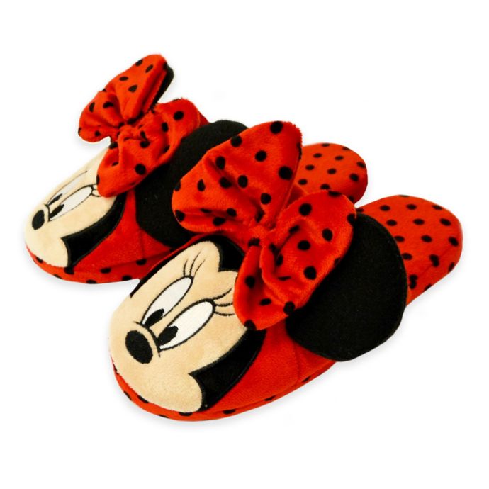 Disney Minnie Mouse Slip On Mule Slipper Bed Bath Beyond