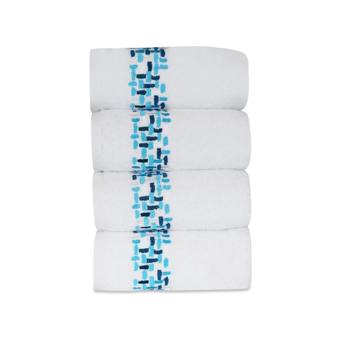 Ivone Embroidered Hand Towels Bed Bath and Beyond Canada