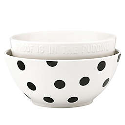 kate spade new york All In Good Taste Deco Dot Mixing Bowls (Set of 2)