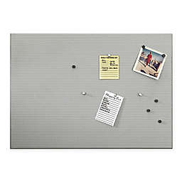 Umbra® Perforated Magnetic Bulletin Board in Brushed Nickel