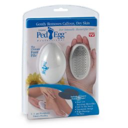 PedEgg™ Professional Pedicure Foot File with Emery Boards
