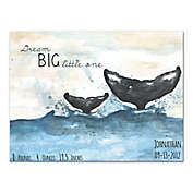 &quot;Dream Big Little One&quot; 24-Inch x 18-Inch Canvas Wall Art