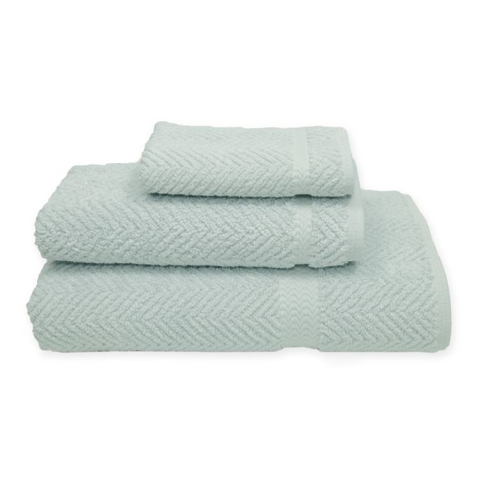 Herringbone Bath Towels | Bed Bath & Beyond