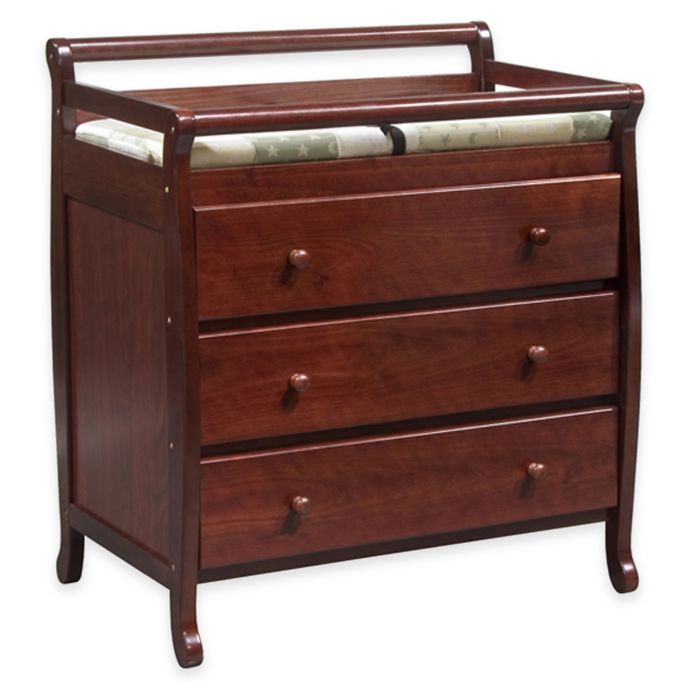 DaVinci Emily 3Drawer Changer Dresser in Cherry Bed Bath & Beyond