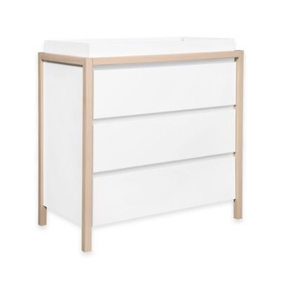 babyletto white dresser