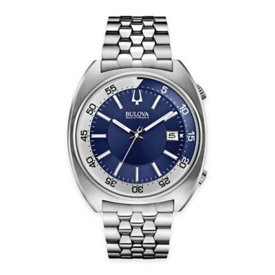 bulova high frequency sport stainless steel men's watch