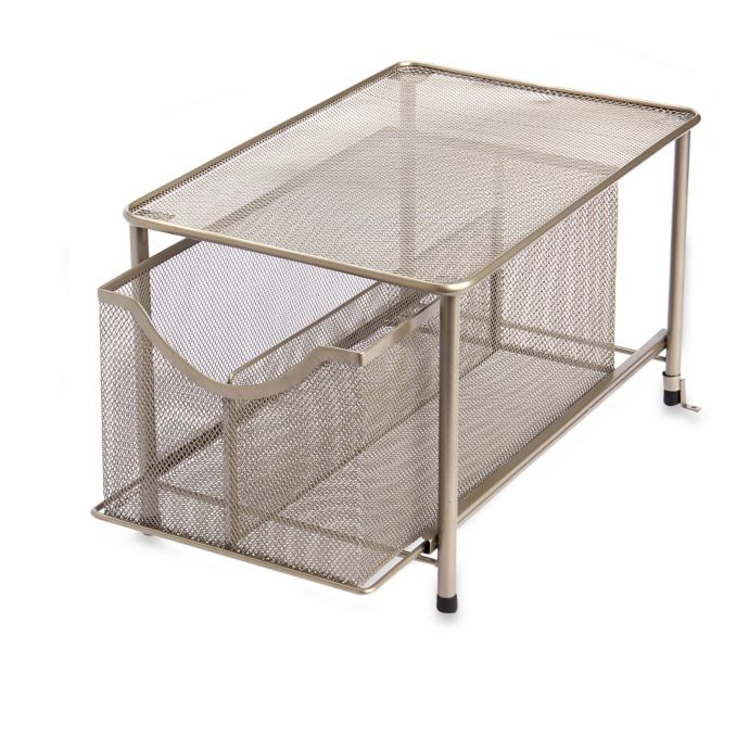 Org Large Metal Mesh Cabinet Drawer Bed Bath Beyond