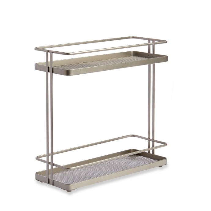 org 2-tier cabinet organizer | bed bath & beyond