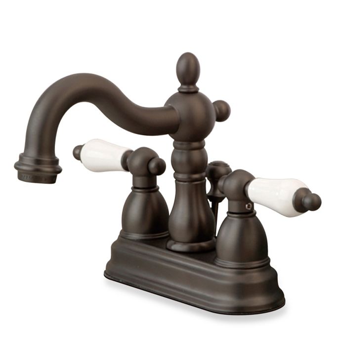 Kingston Brass Heritage 2 Handle Bathroom Faucets Bed Bath And