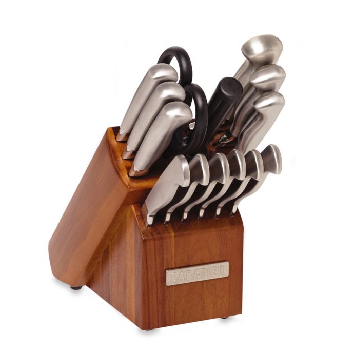 sabatier acacia knife set