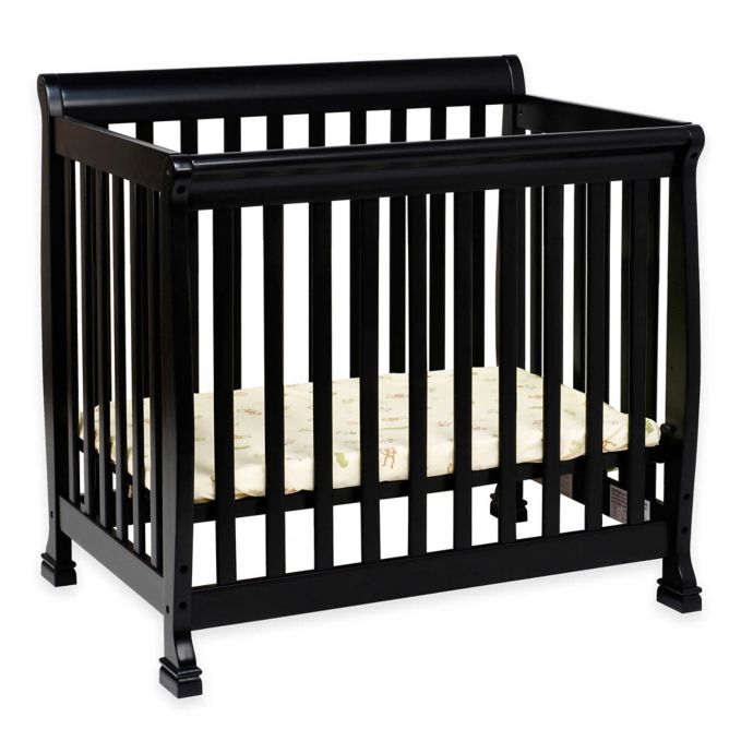 Davinci Kalani 4 In1 Convertible Mini Crib In Ebony Bed Bath