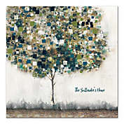 Modernist Family Tree 24-Inch x 24-Inch Personalized Canvas Wall Art