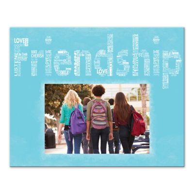 Friendship 10-Inch x 8-Inch Personalized Digitally Printed Canvas Wall Art