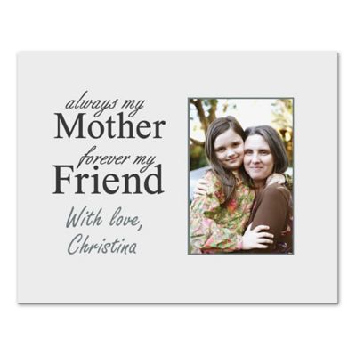 Mother and Friend 14-Inch x 11-Inch Personalized Canvas Wall Art