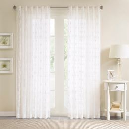 White Sheer Curtain Panels Bed Bath Beyond