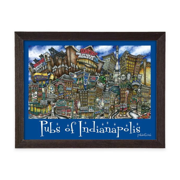 Pubs Of Indianapolis Framed Wall Art Bed Bath Beyond