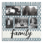 Family Photo Collage 16-Inch x 16-Inch Canvas Wall Art