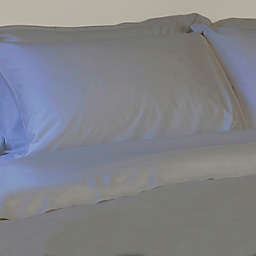 Natural Bamboo 350-Thread-Count Twin Sheet Set in Silver