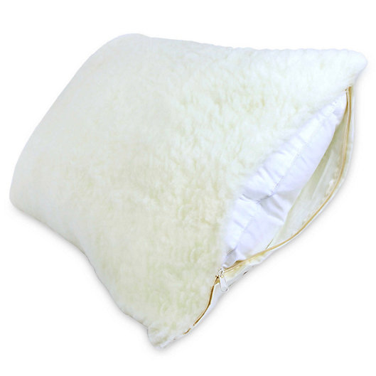 Alternate image 1 for Signature Collection™ Australian Wool Fleece Pillow Protector