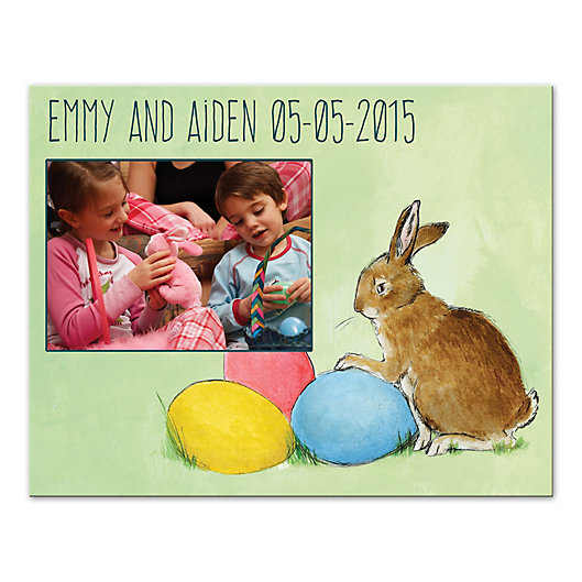 Alternate image 1 for Easter Bunny Eggs Canvas Wall Art