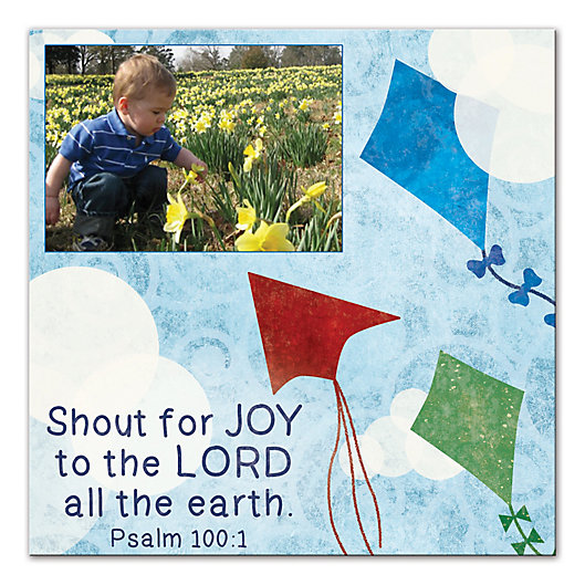 Alternate image 1 for Religious Kites 16-Inch x 16-Inch Personalized Canvas Wall Art
