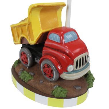 Fantasy Fields by Teamson Kids Transportation Kids&#39; Table Lamp with Canvas Shade. View a larger version of this product image.