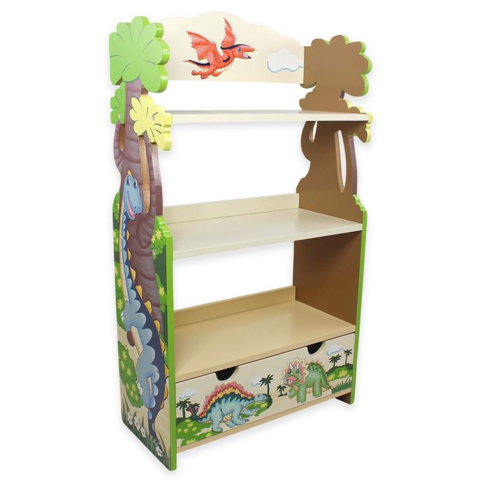 Teamson Kids Fantasy Fields Dinosaur Kingdom Bookcase Buybuy Baby
