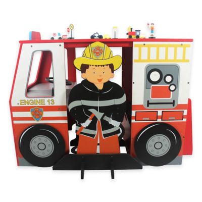 fire engine bath toy