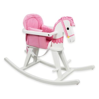 pink rocking horse