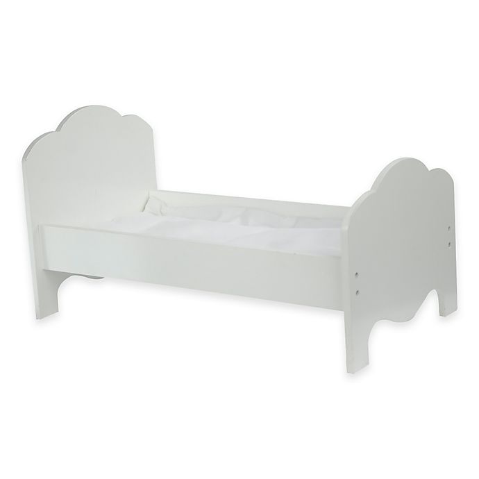 Olivia S Little World 18 Inch Doll Furniture Single Bed In White