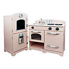 Alternate image 0 for Teamson Kids 2-Piece Wooden Play Kitchen Set in Pink