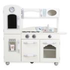 Alternate image 0 for Teamson Kids One-Piece Wooden Play Kitchen Set in White