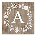 Alternate image 0 for Floral Letter 16&#39; x 20-Inch Canvas Wall Art