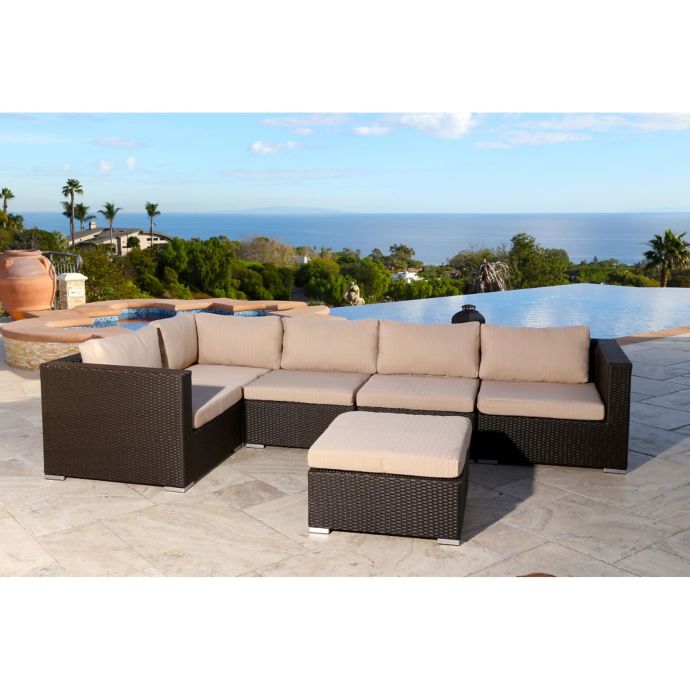 Abbyson Living® Newport Patio Furniture Collection | Bed ... on Patio Living Furniture id=75569