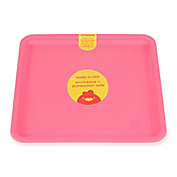 Lollaland&reg; Square Plate in Posh Pink