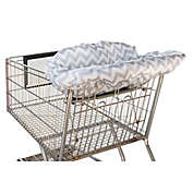 Itzy Ritzy&reg; Ritzy Sitzy&#8482; Shopping Cart and High Chair Cover in Grey Chevron