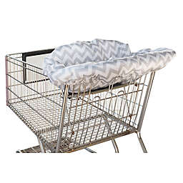 Itzy Ritzy® Ritzy Sitzy™ Shopping Cart and High Chair Cover in Grey Chevron
