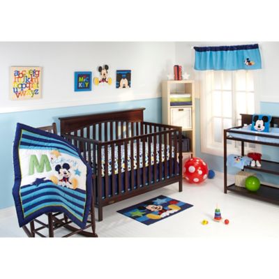 mickey crib bedding