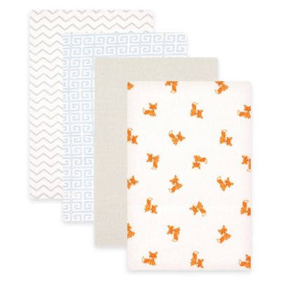 orange receiving blankets