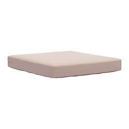 Zuo® Outdoor Glass Beach Seat Cushion in Taupe