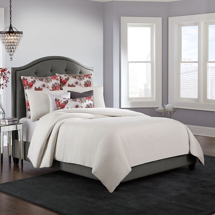 Wamsutta Elsa Duvet Cover In White Bed Bath Beyond