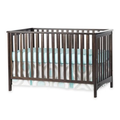 Euro Style Convertible Crib in Slate 