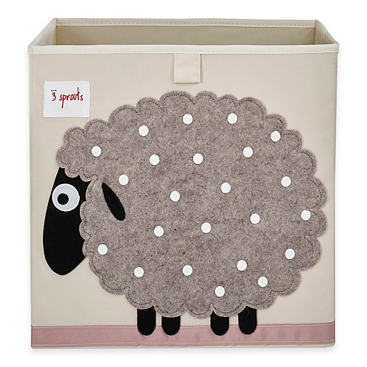 Alternate image 1 for 3 Sprouts Sheep Storage Box