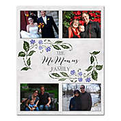 Family Vines 16-Inch x 20-Inch Personalized Wall Art