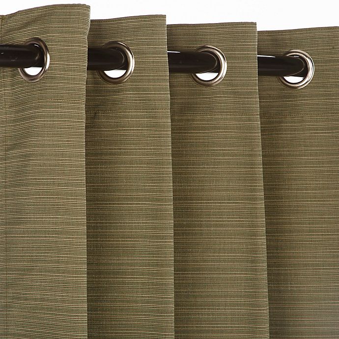 Grommet Top Outdoor Curtain Panel, Outdoor Curtain Fabric Canada