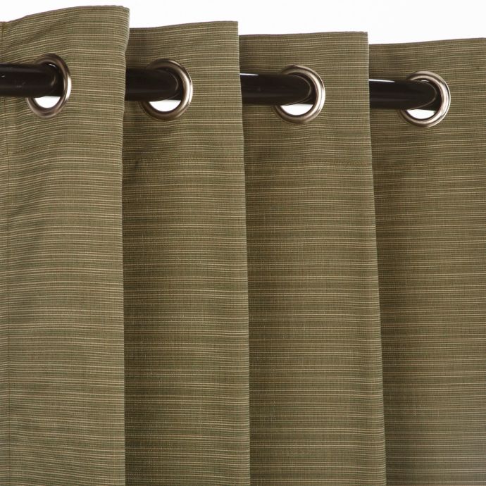 Pawleys Island Sunbrella Grommet Top Outdoor Curtain Panel Bed