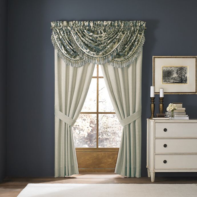 Croscill Marietta Window Curtain Panels And Valance Bed Bath