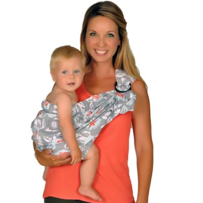 grey baby sling