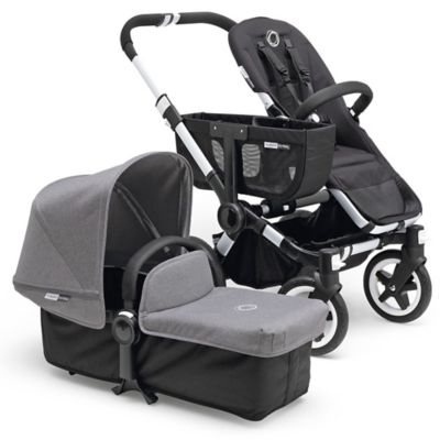 bugaboo donkey tailored fabric set grey melange